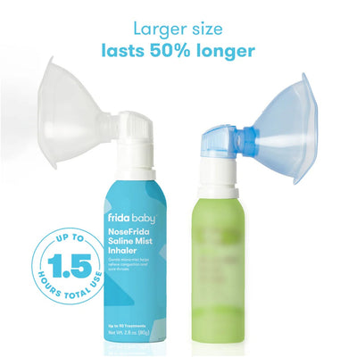Frida Baby NoseFrida Saline Mist Nasal Inhaler, Saline Inhaler Soothes Stuffy Nose and Sore Throat