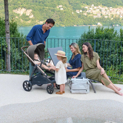 Inglesina Aptica Stroller & Bassinet + Stand - Velvet Grey