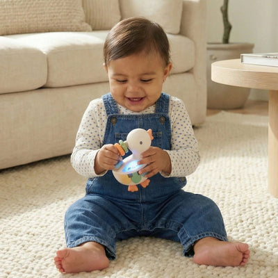 Itzy Ritzy Bitzy Tunes Light Up Interactive Piano Toy - Goose