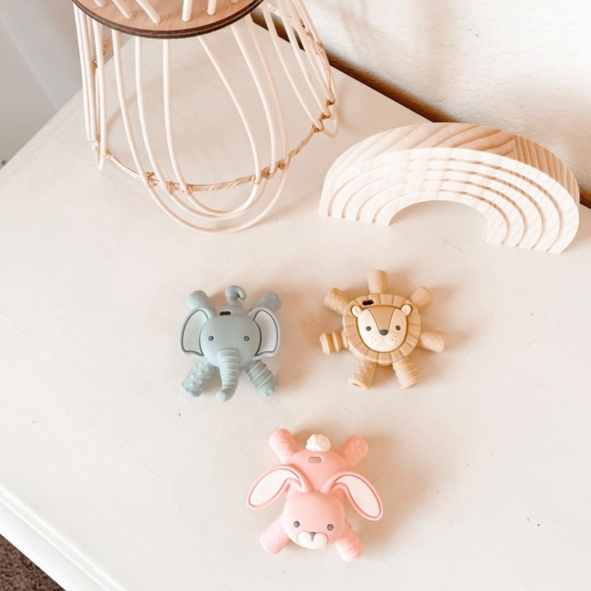Itzy Ritzy Teether Baby Molar Teether - Bunny