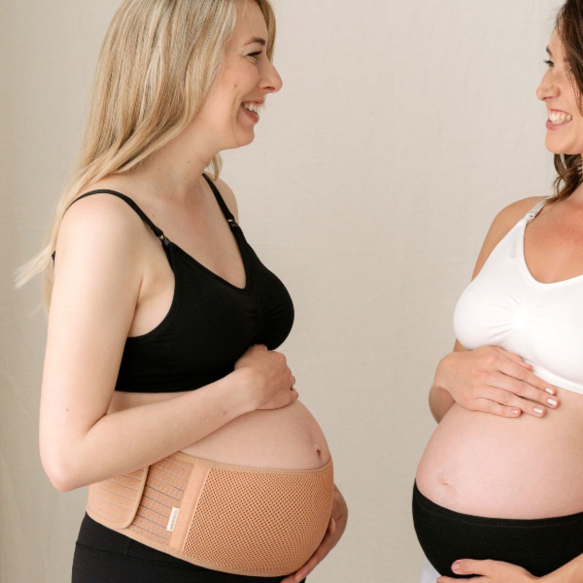 KeaBabies Ease Maternity Belly Band Support Belt M/L - Classic Ivory