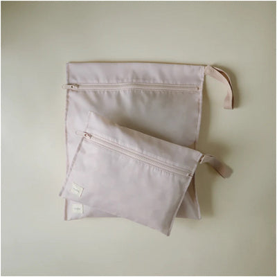 Mushie Water Resistant Wet Bag Blush