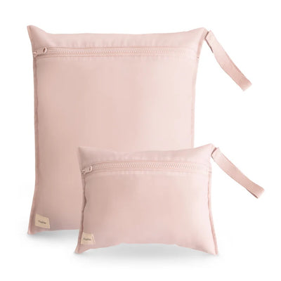 Mushie Water Resistant Wet Bag Blush