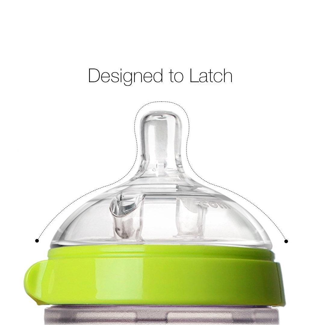 Kit Mamadeira Comotomo 2 Peças Verde 250ML - Comotomo Babytunes