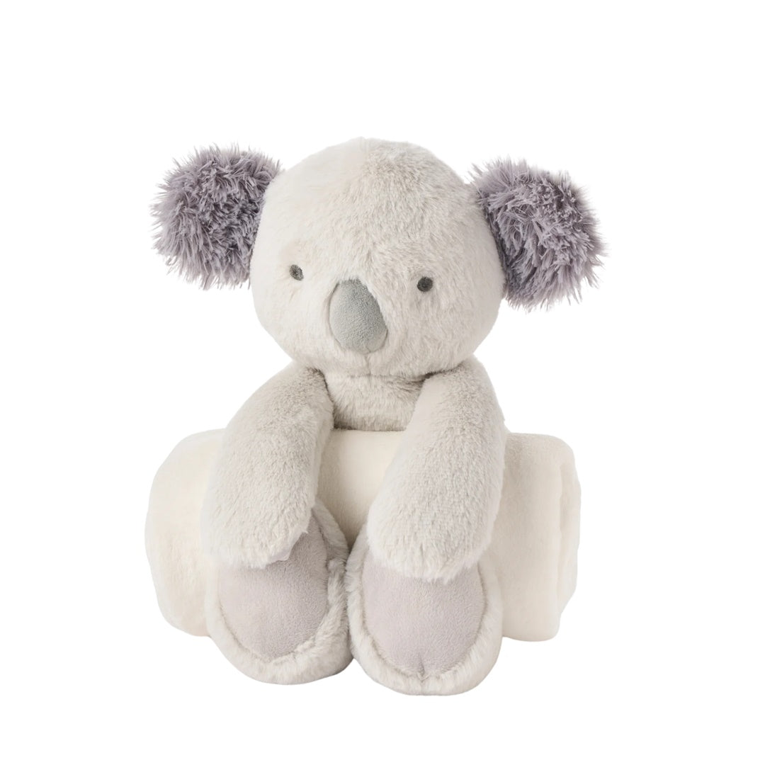 Elegant Baby Koala Bedtime Huggie Plush Toy With Blanket