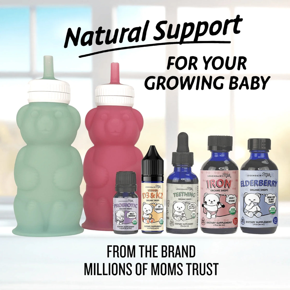 Legendairy Milk Organic Baby and Toddler Iron Drops