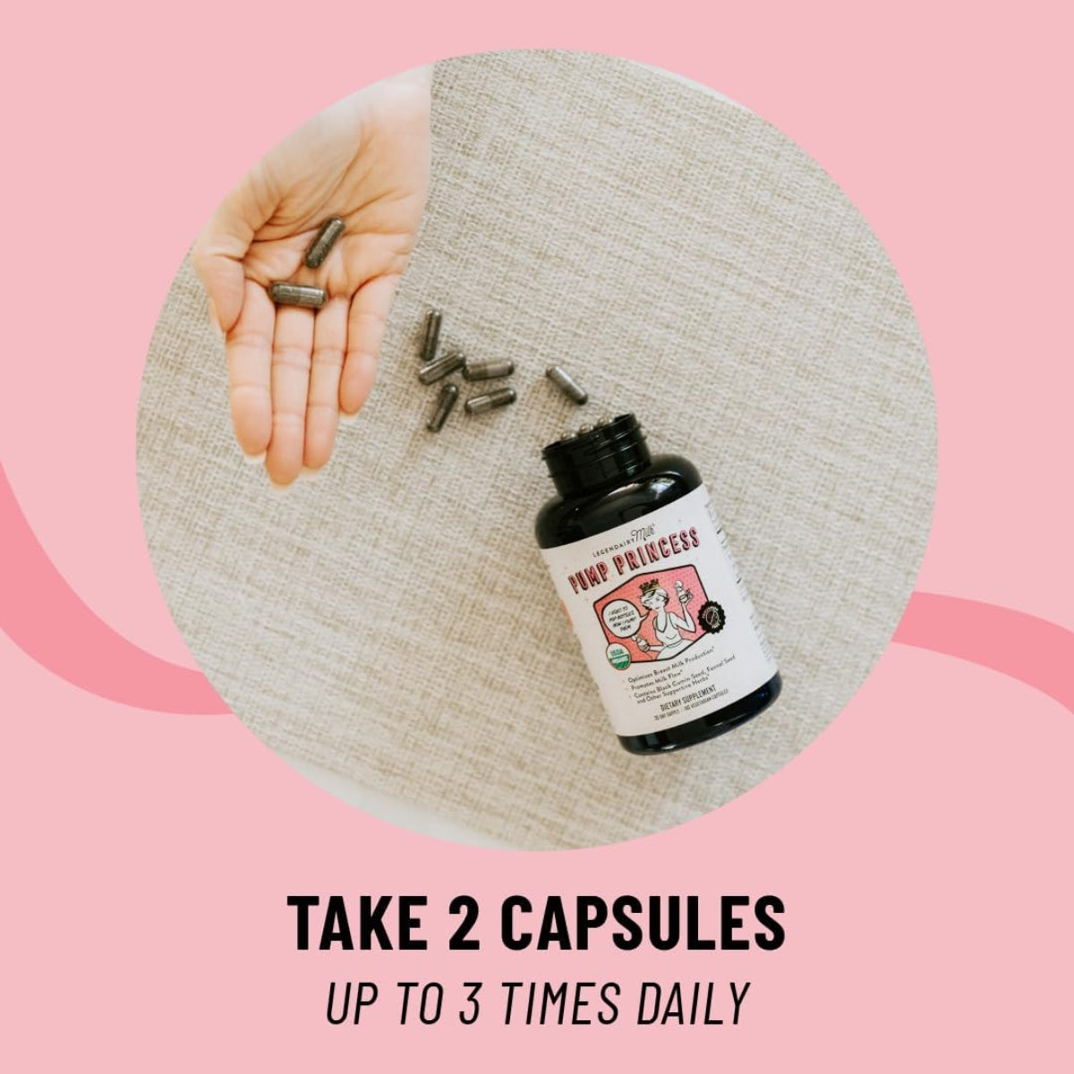 Legendairy Milk Pump Princess 60 Caps