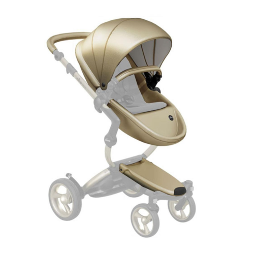 mima xari stroller car seat Mima Xari Seat Kit Champagne Gold – Luna Baby Store Miami