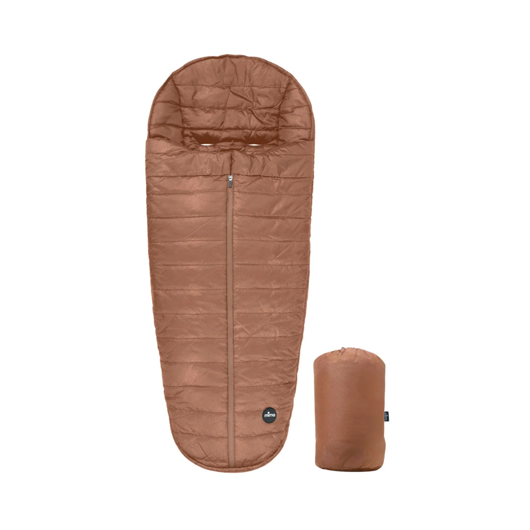 Mima Compact-Fold Footmuff Mocha Cream