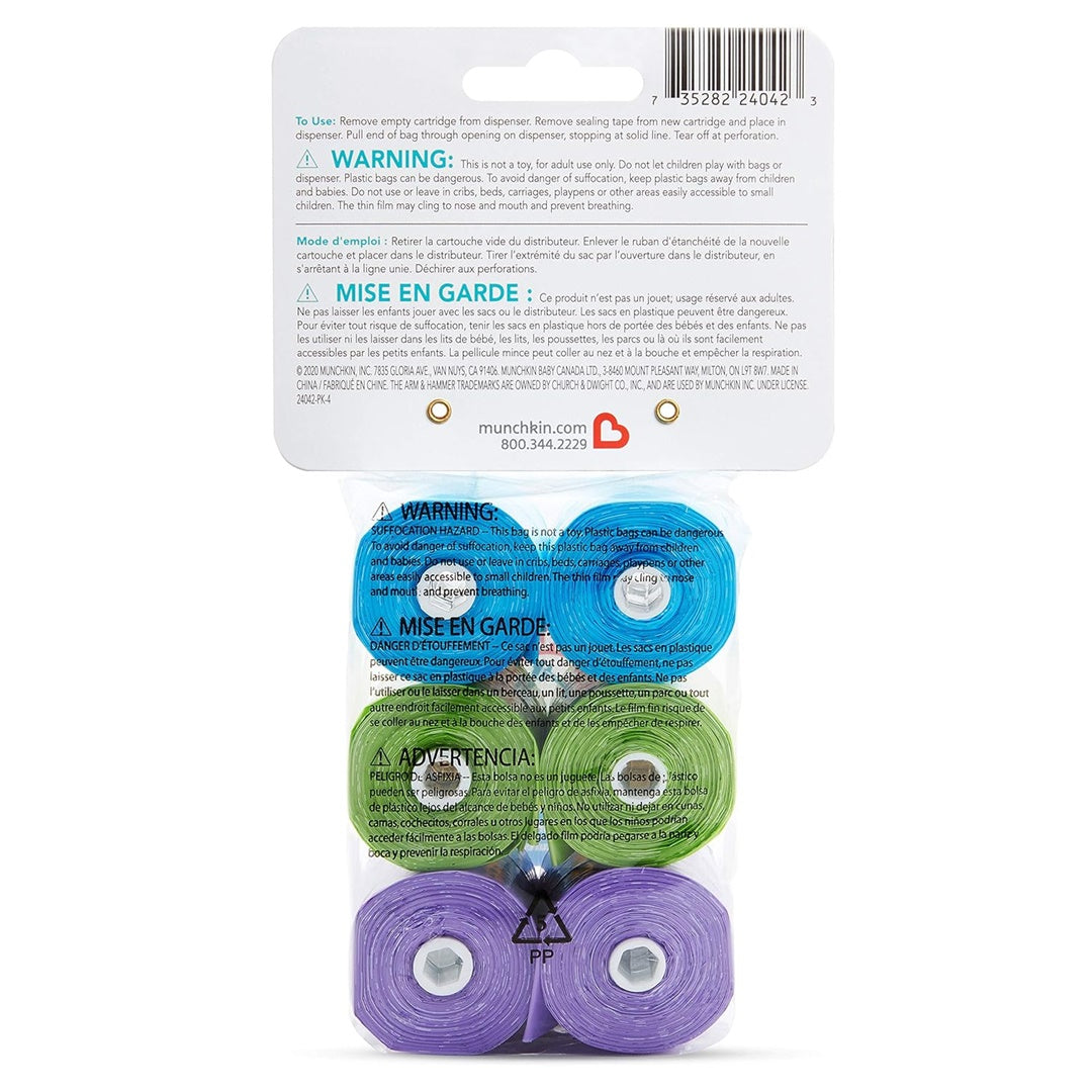 Munchkin 6 Pk Dispenser Bag Refills