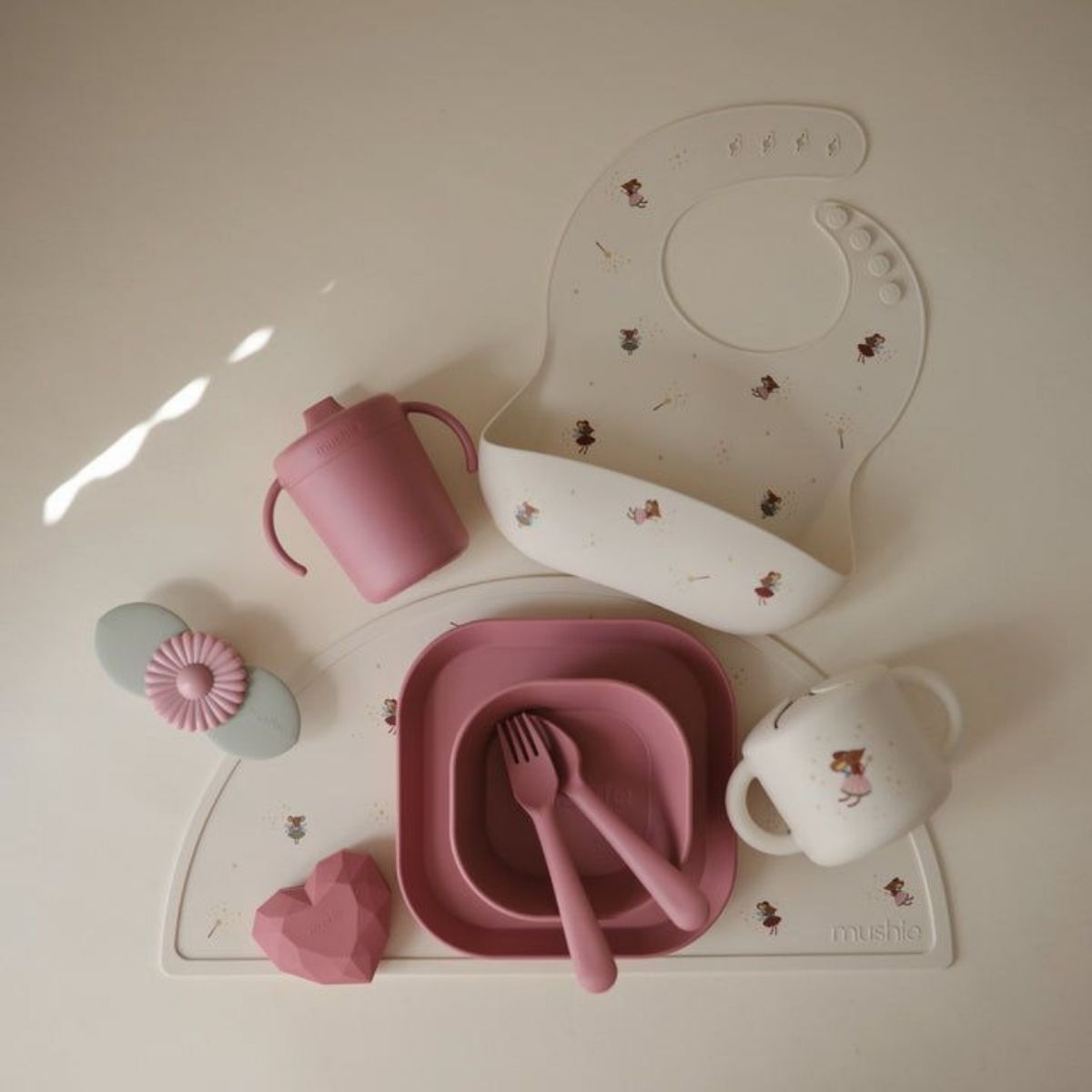 Mushie Snack Cup - Fairy Mice