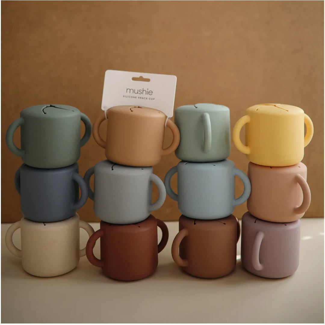 Mushie Snack Cup - Ivory