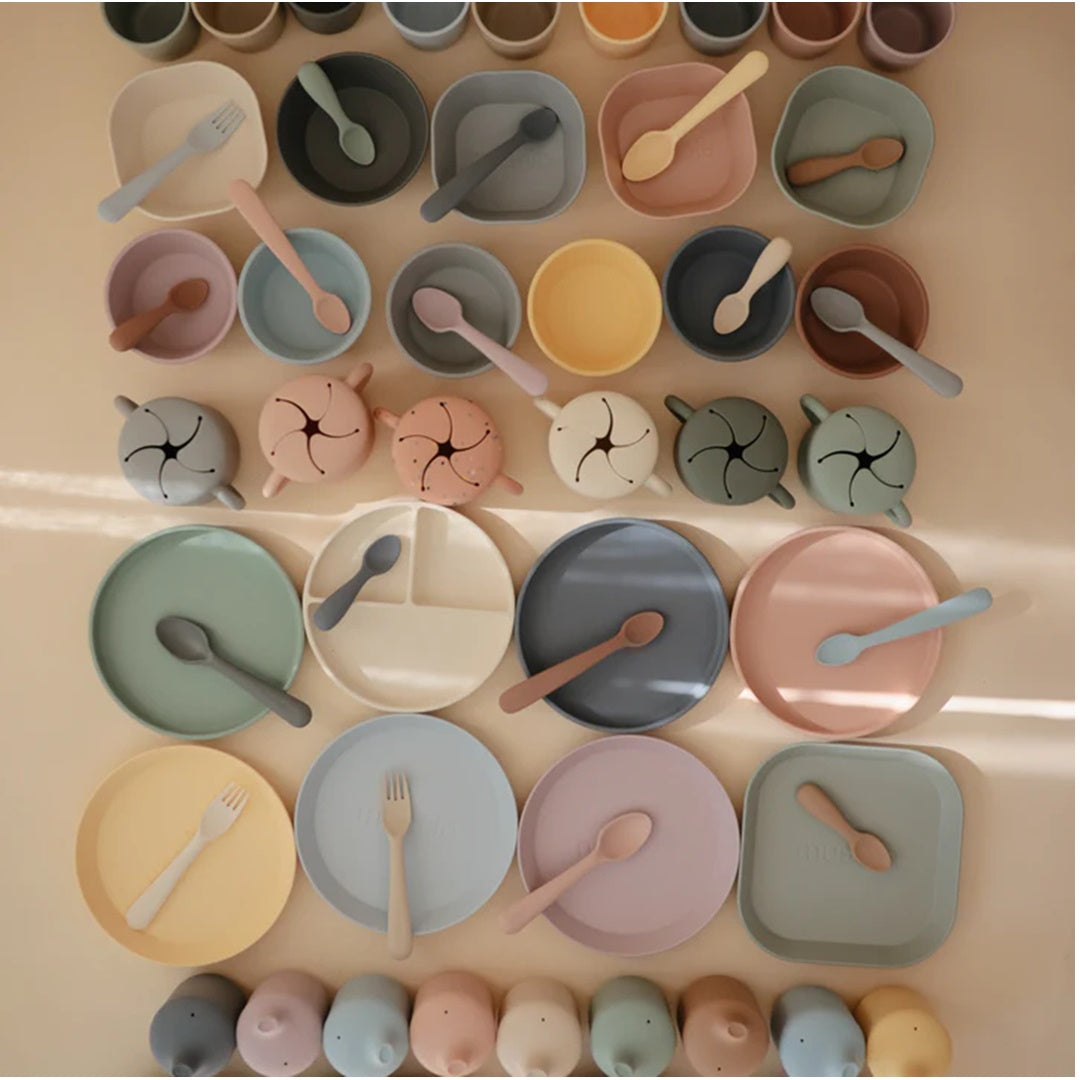 Mushie Snack Cup - Shifting Sand