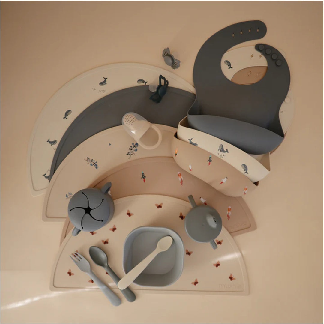 Mushie Silicone Placemat Butterflies