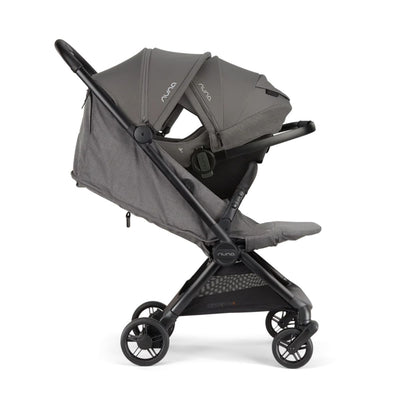 Nuna VIAA cabn Lightweight Travel Stroller - Pewter