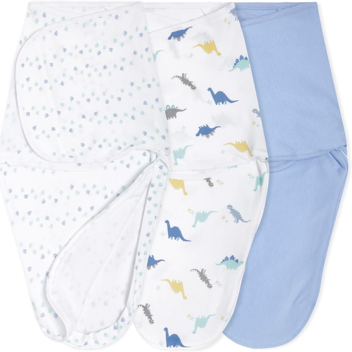 Aden + Anais Essentials Wrap Swaddle 3 pack - Dino Rama