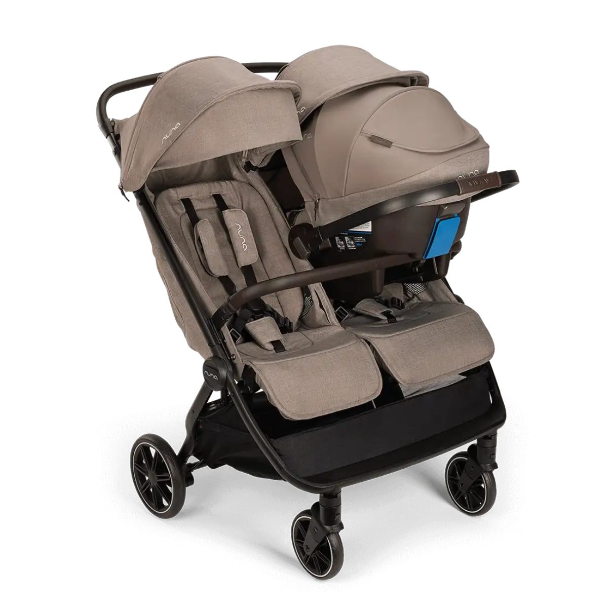 Nuna Trvl Dubl Stroller - Cedar