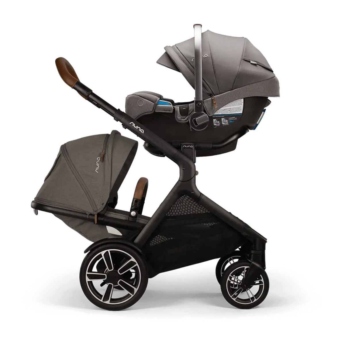 Nuna Demi Next Sibling Seat - Granite