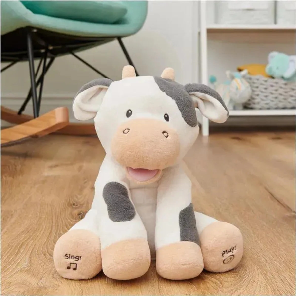 Baby GUND Buttermilk the Cow Animated Plush 12 in