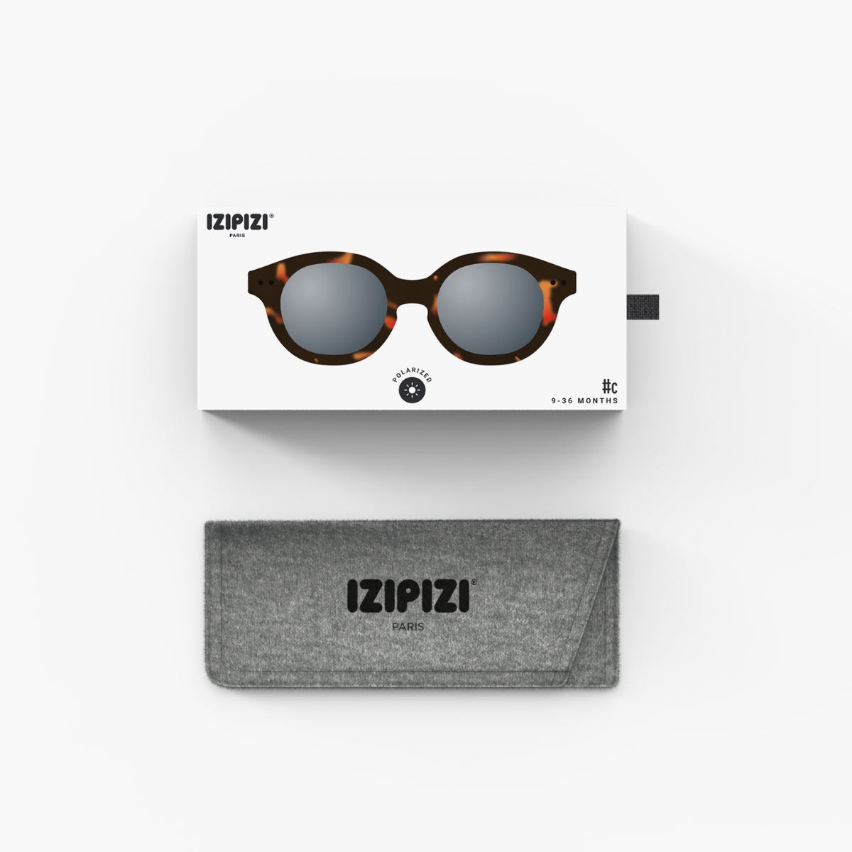 Izipizi Sunglasses Kids 9-36M #C - Tortoise