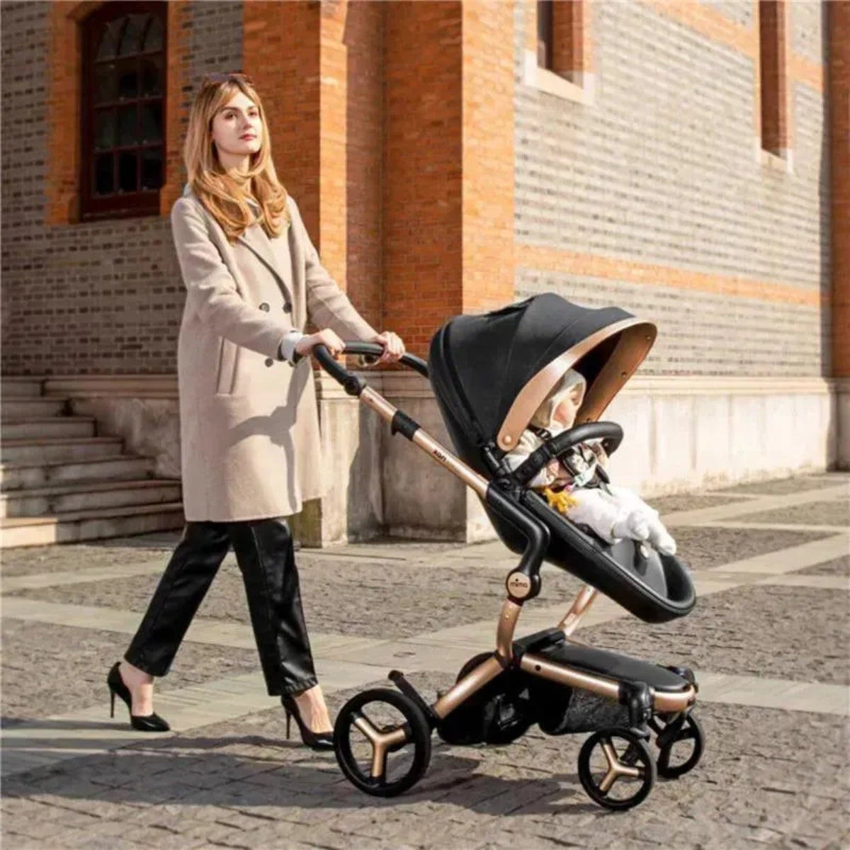 Mima - Xari Max Stroller Special Edition, Black/Gold