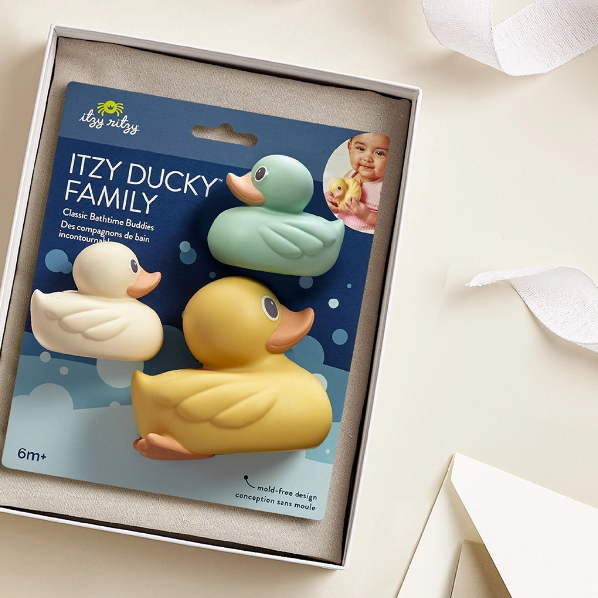Itzy Ducky Family™ Bath Toy Set