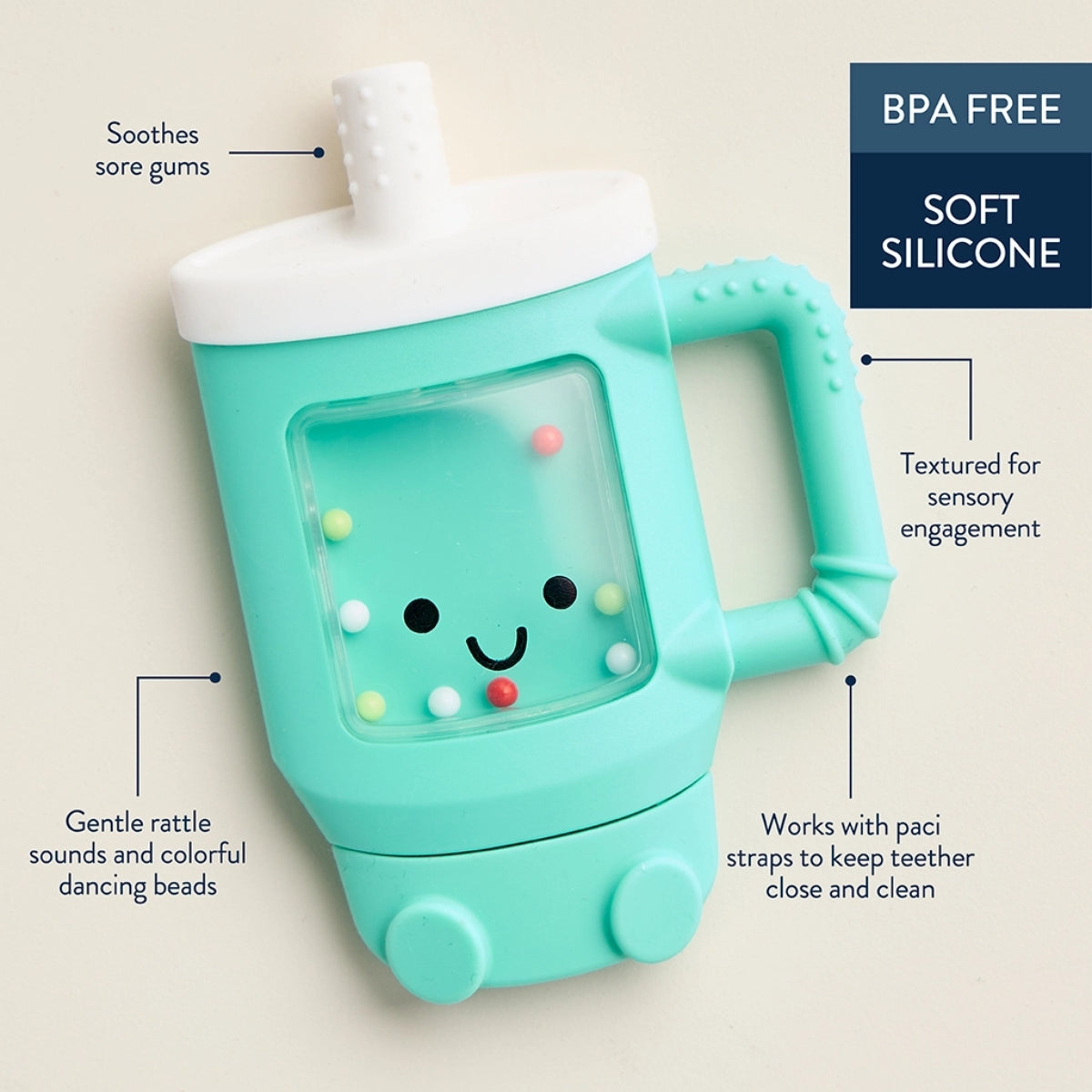 Itzy Ritzy Rattle Sweetie ShakePlus - Tumbler