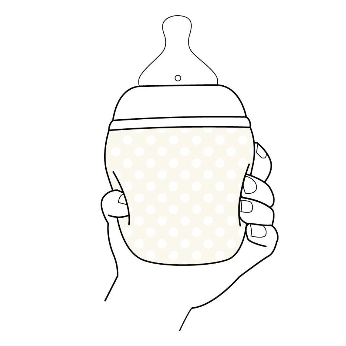 Élhée Baby Bottle Anti-Colic - Tartine Et Chocolat Grey 240 ml