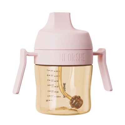 HEORSHE Sippy Cup 7oz (6M+) - Pink