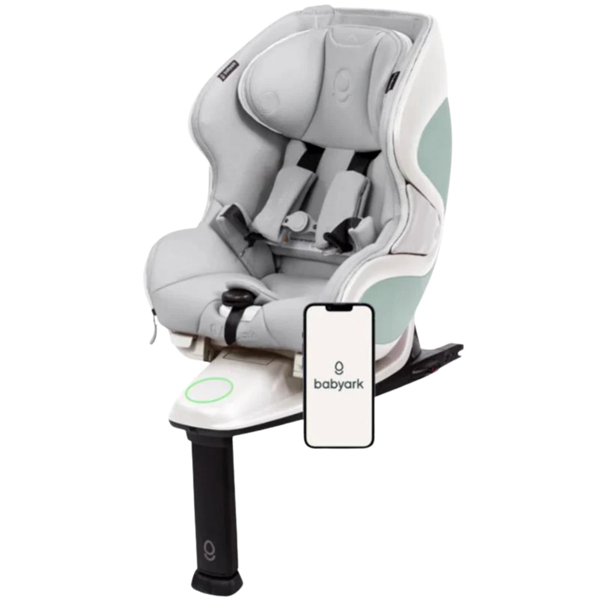 Babyark Smart Convertible Car Seat Eggshell White / Glacier Ice