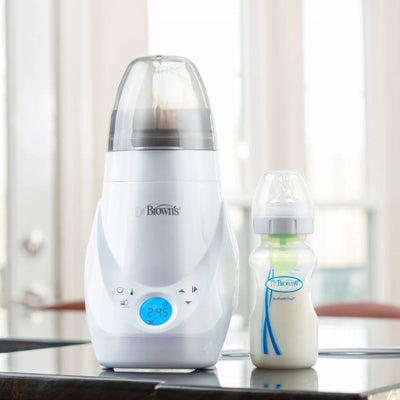 Dr. Brown's Deluxe Baby Bottle Warmer & Sterilizer - White