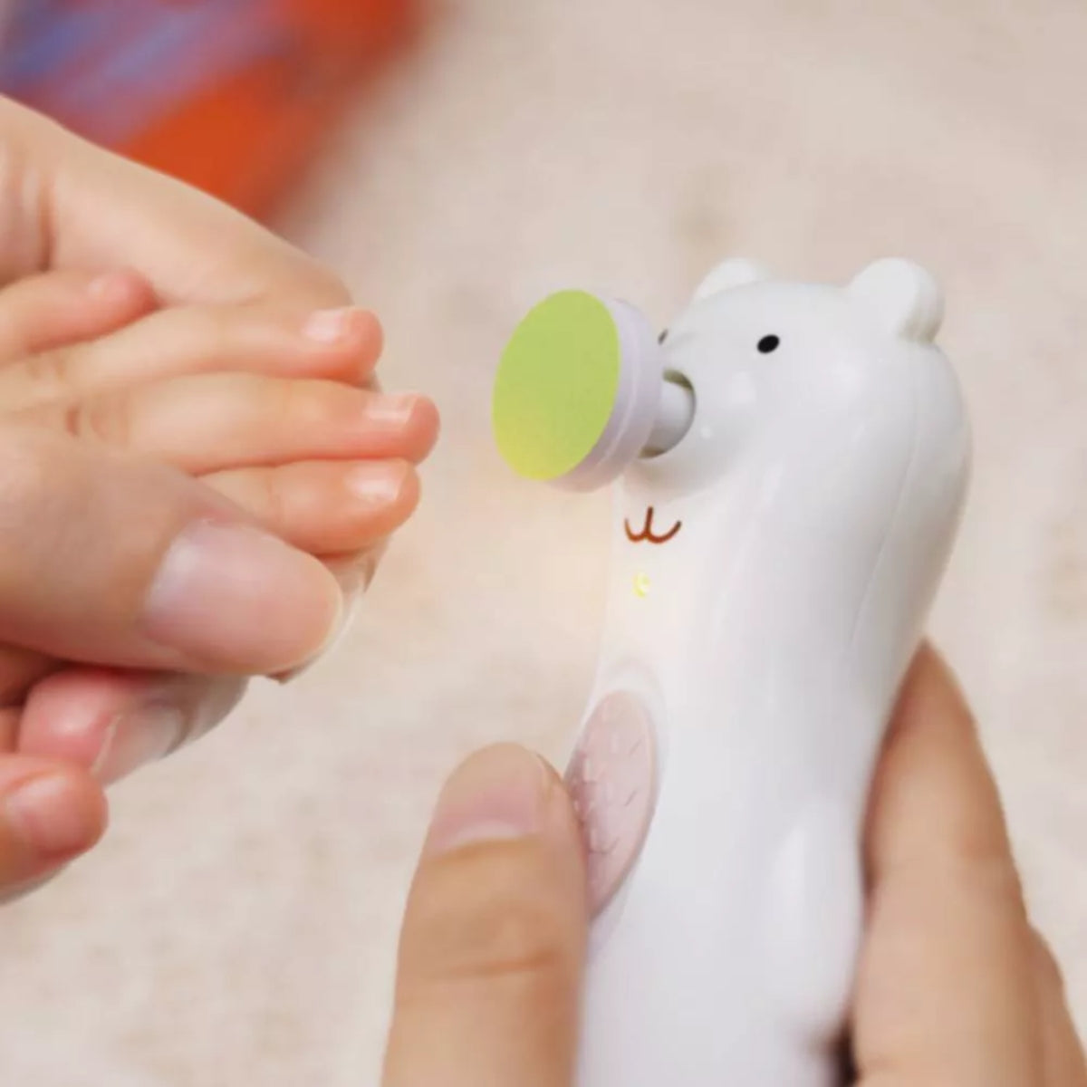 Haakaa Happii Bear Rechargeable Nail Trimmer Set