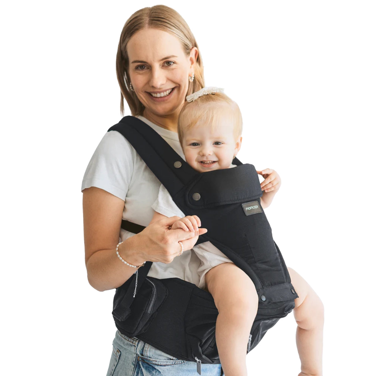 Momcozy Move2Fit Hip Seat Carrier - Black