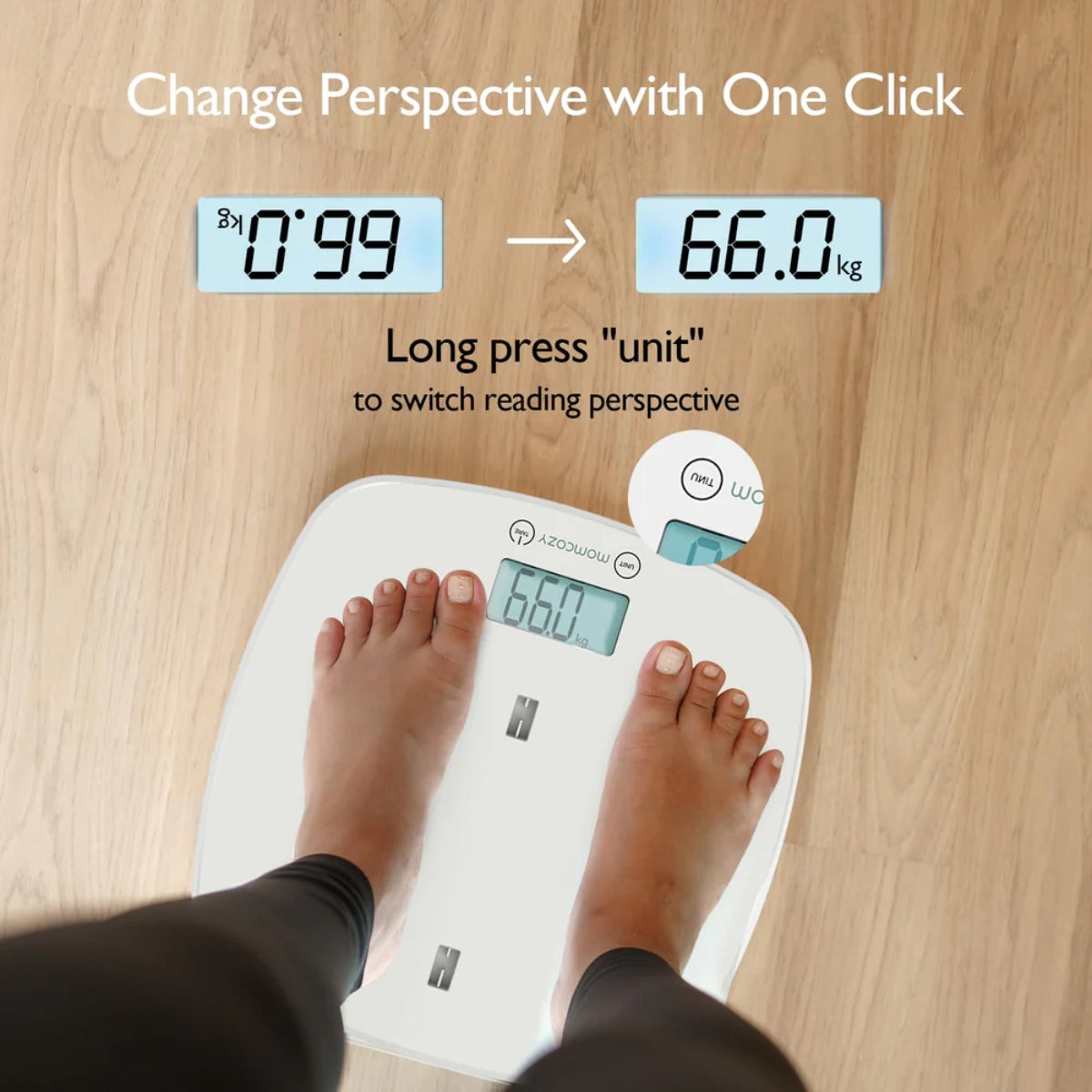 Momcozy Multi-Function Baby Scale, Weight and Height Measurement