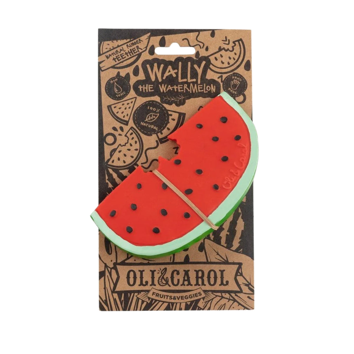 Olí & Carol Fruit Teether - Wally The Watermelon