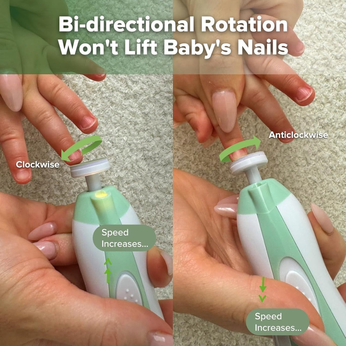Haakaa Baby Nail Care Set Green