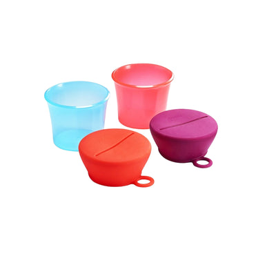 Boon Snug Silicone Snack Pink Multi