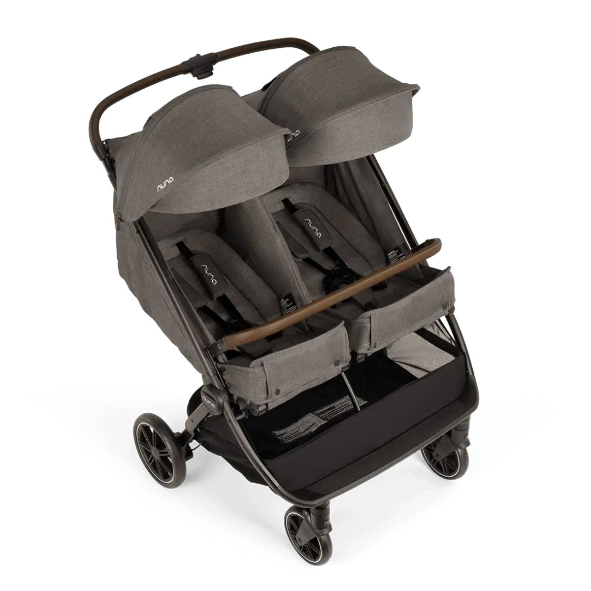 Nuna Trvl Dubl Stroller - Granite