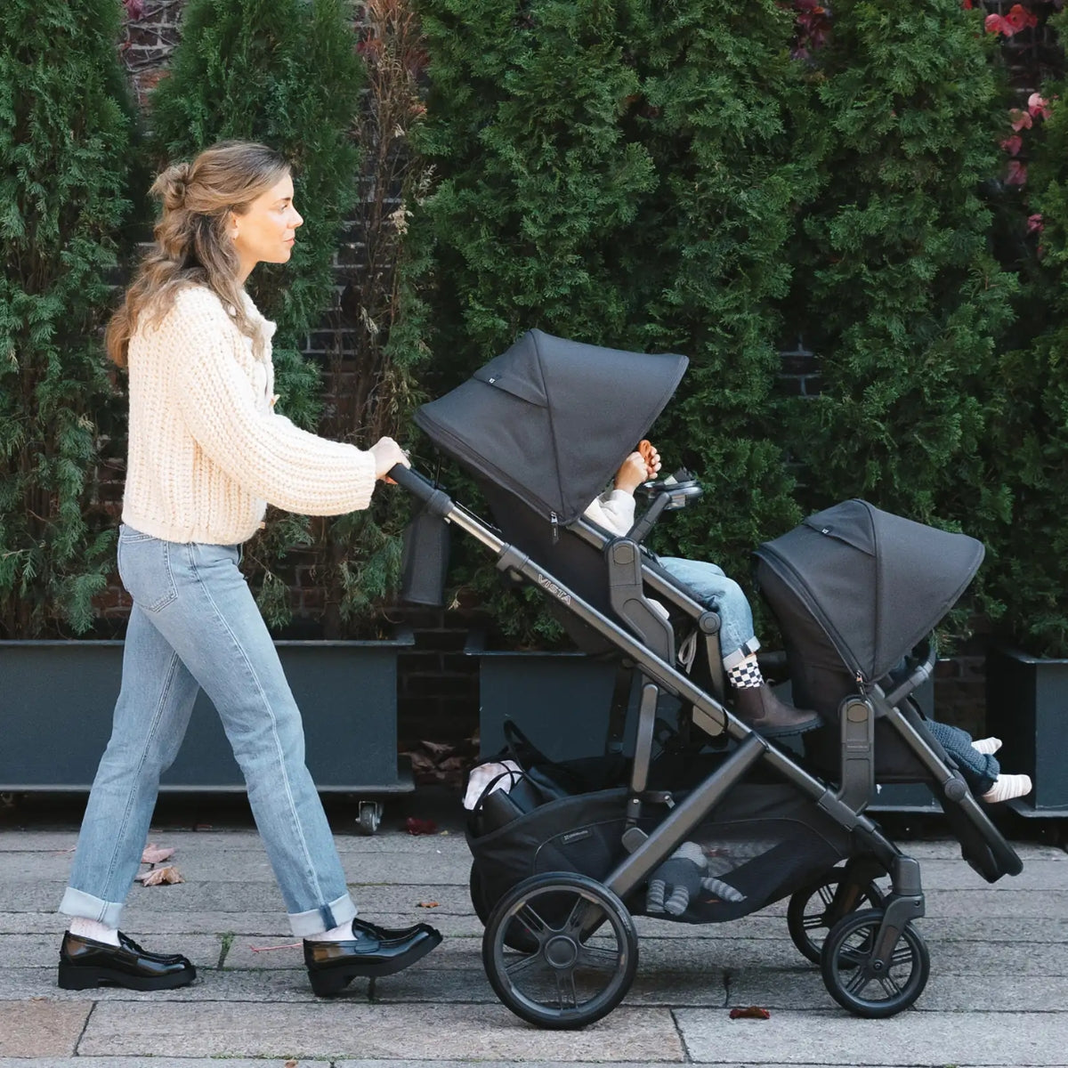 Uppababy Vista V3 RumbleSeat - Savannah