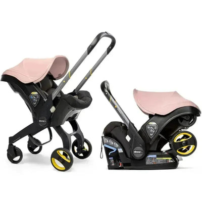 Doona Infant Car Seat & Stroller Travel System - Blush Pink