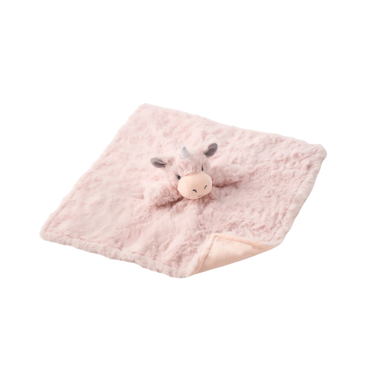 Elegant Baby Pink Unicorn Baby Security Blanket