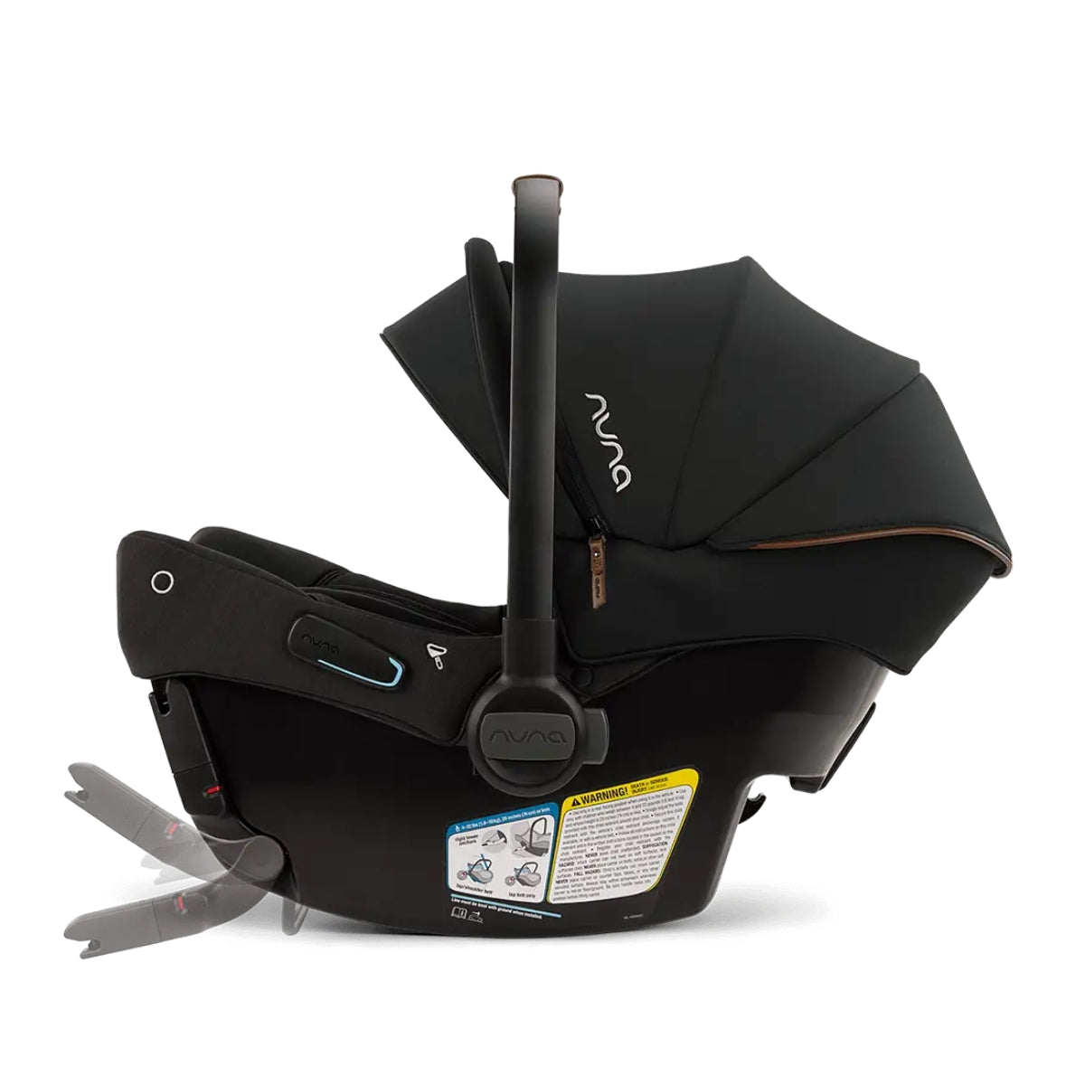 Nuna Trvl Lx + Pipa Urbn Travel System - Caviar