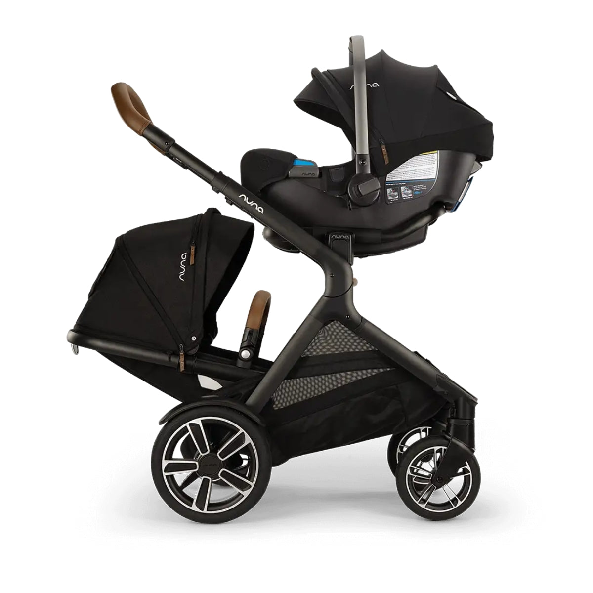 Nuna Demi Next Sibling Seat - Caviar