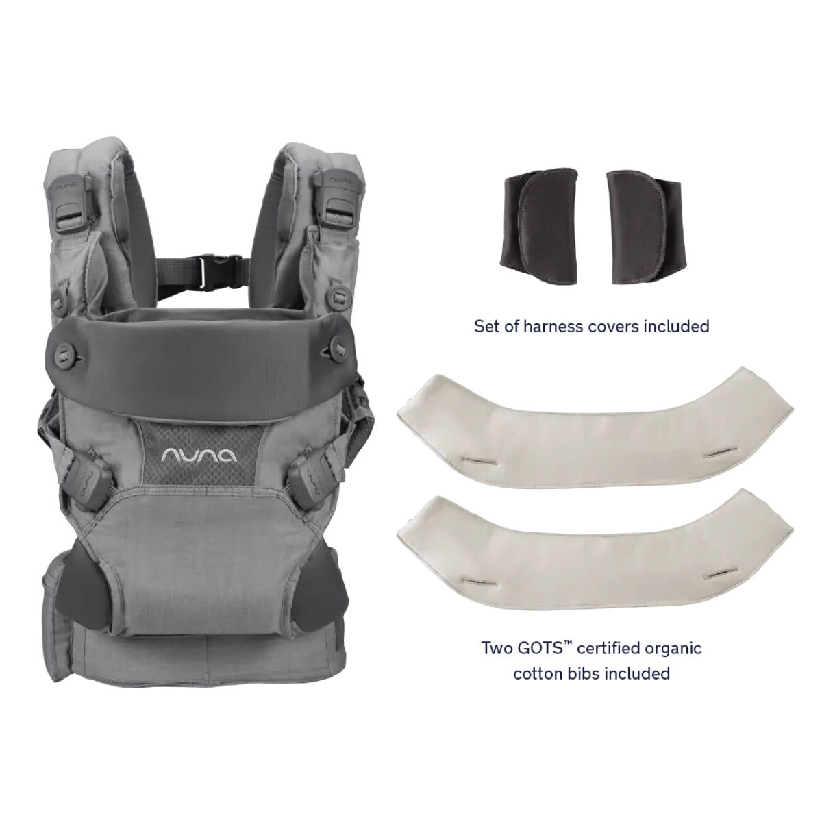 Nuna CUDL 4-in-1 Carrier - Softened Thunder