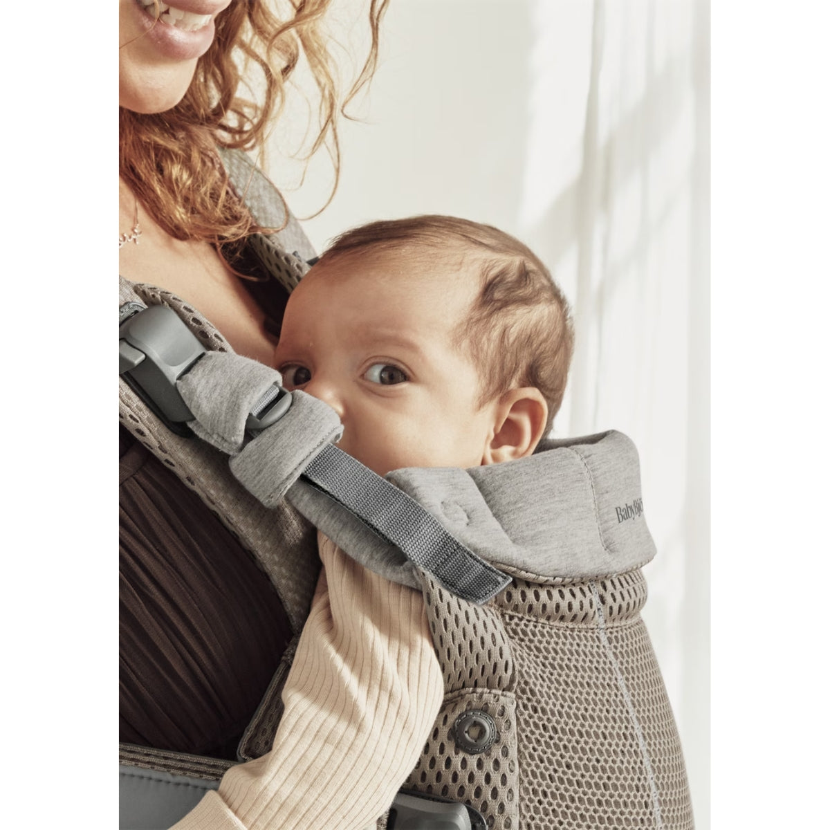BabyBjörn Baby Carrier One Air 3D Mesh - Beige Gray