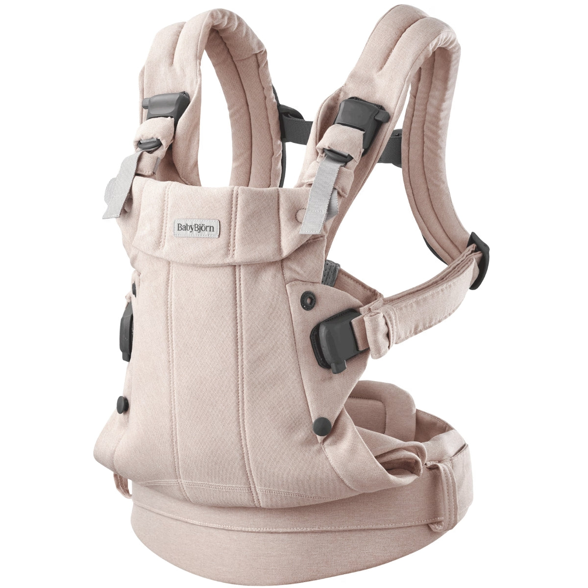 BabyBjörn Baby Carrier Harmony Woven Melange - Light pink