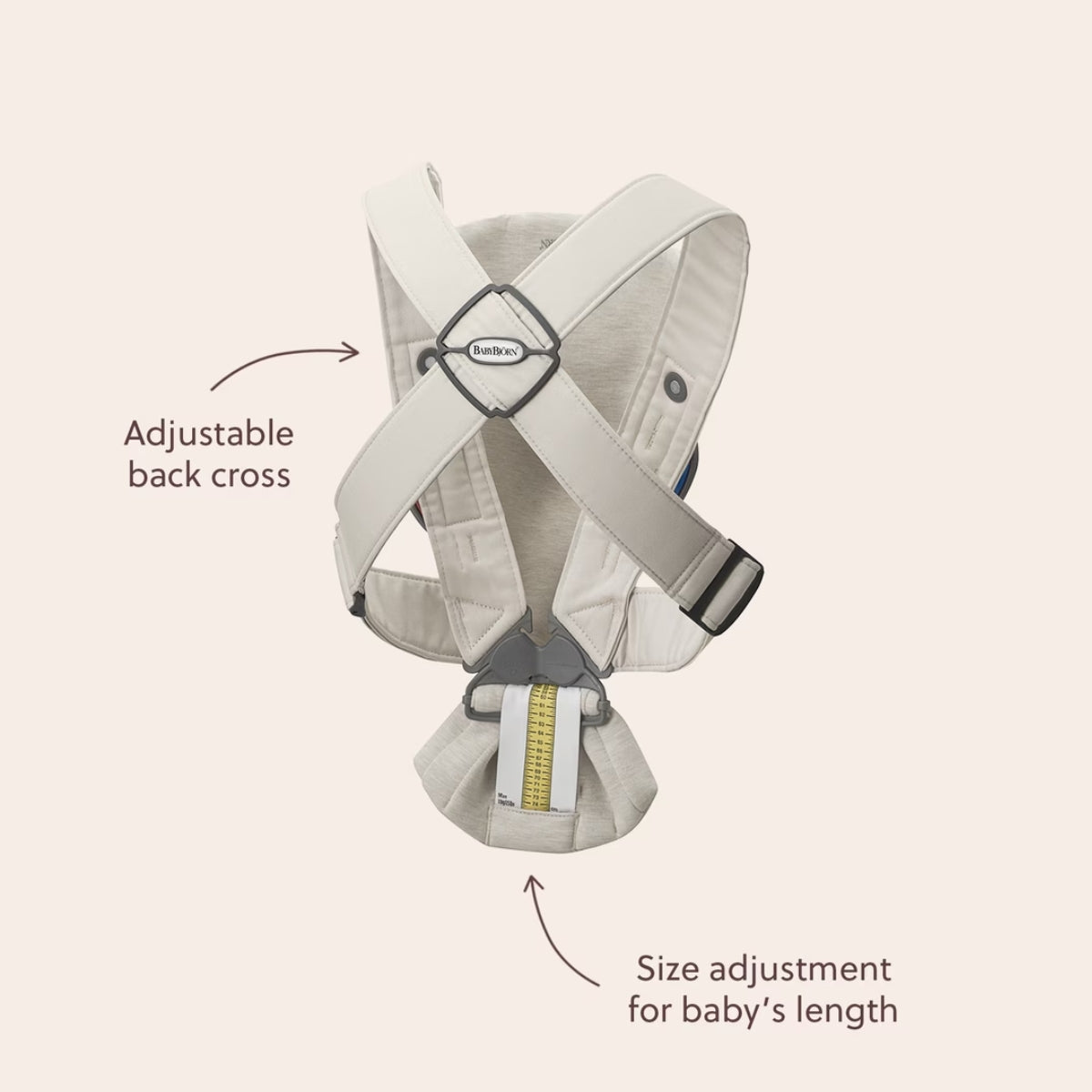 BabyBjörn Baby Carrier Mini 3D Jersey - Charcoal