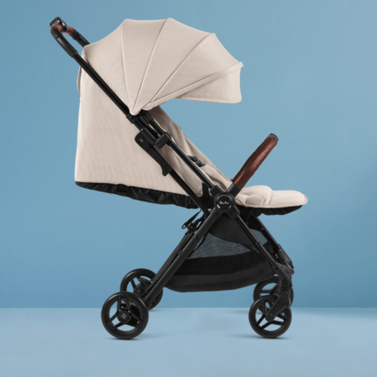 Silver Cross Jet 5 Ultra Compact Stroller - Almond
