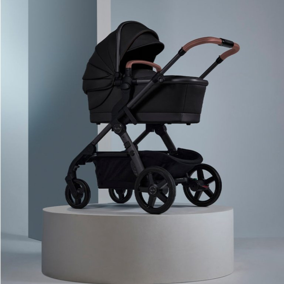 Silver Cross Wave 3 Single-to-Double Stroller - Licorice
