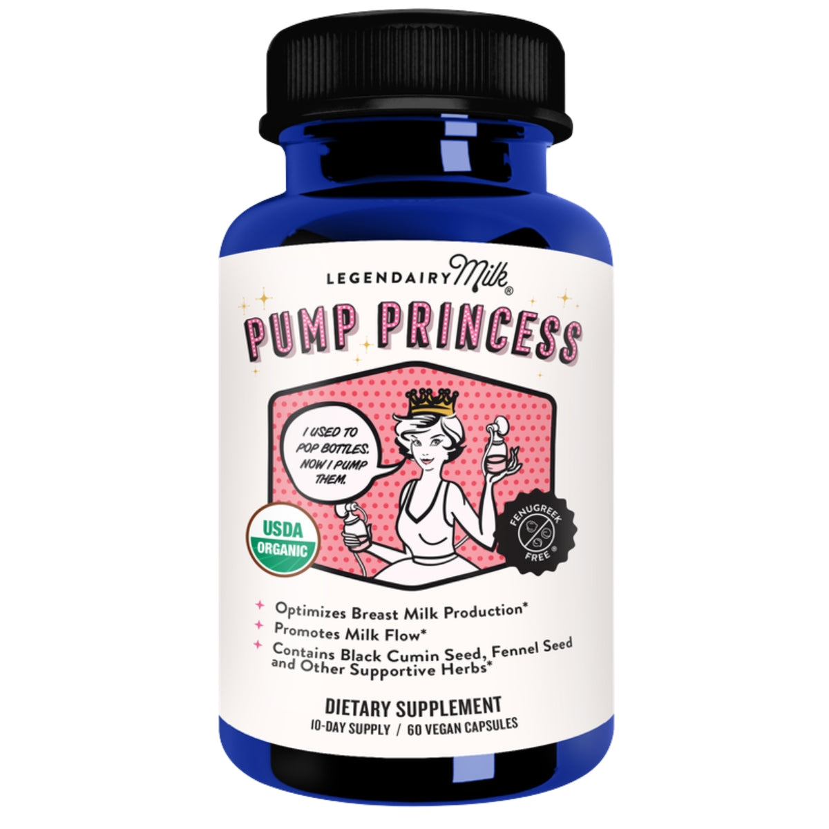 Legendairy Milk Pump Princess 60 Caps